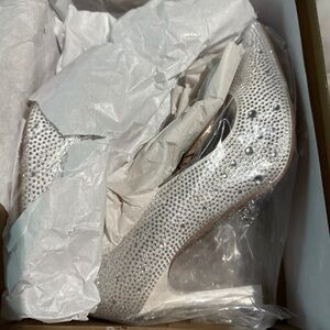 Mix No. 6 Silver Studded Heels